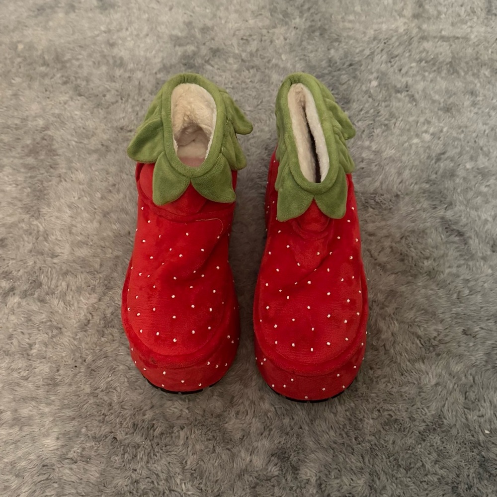 Dolls Kill X Strawberry Shortcake Boots